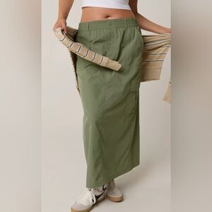 AERIE NWT Olive Green Women's Skirt